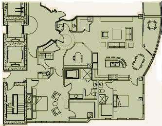 high-rise condo-floorplan