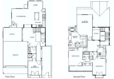 two story floorplan