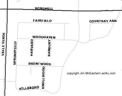 Hillsboro map