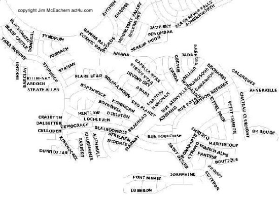 Madeira Canyon map