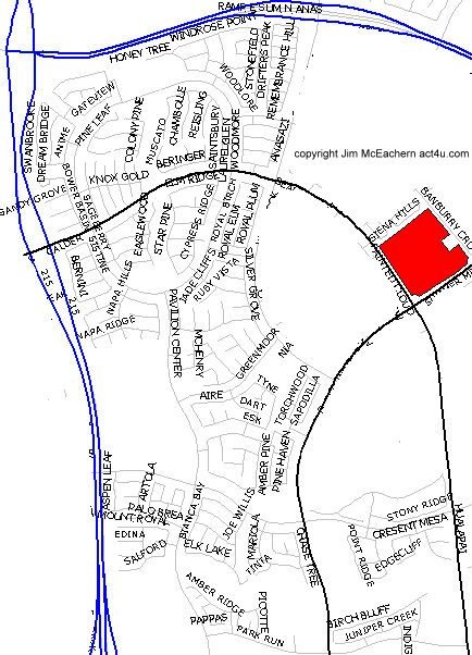 Summerlin Arbors map